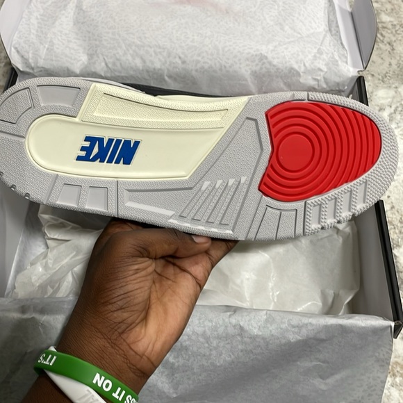 Jordan Black and Blue Athletic Sneakers - Picture 2 of 3